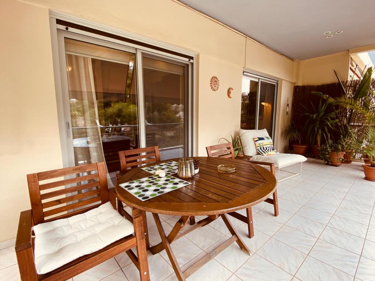 Athens Riviera Garden Views Apartment #Unoblu Eksteriør bilde