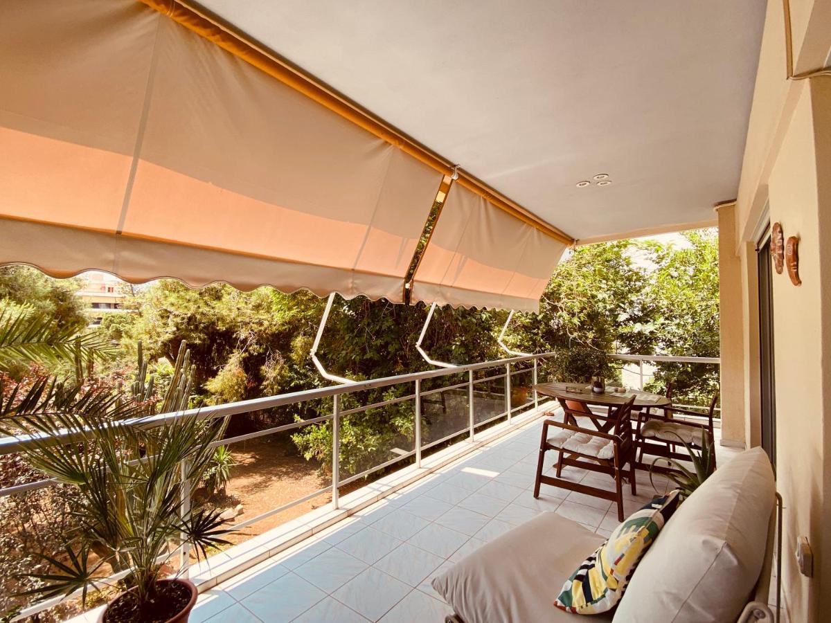 Athens Riviera Garden Views Apartment #Unoblu Eksteriør bilde